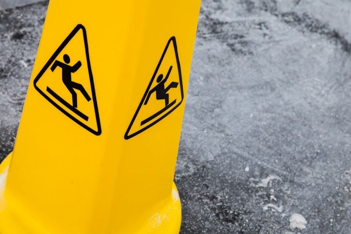 Wet floor sign