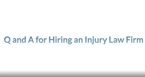 Questions for Hiring a Law Firm