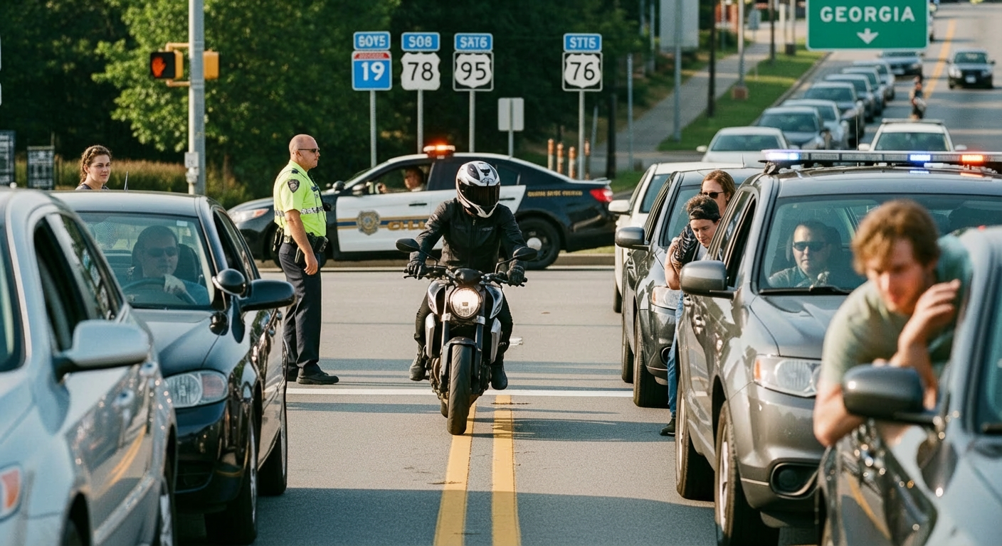 Lane Splitting Laws in Georgia and Tennessee: What Motorcyclists Should Know